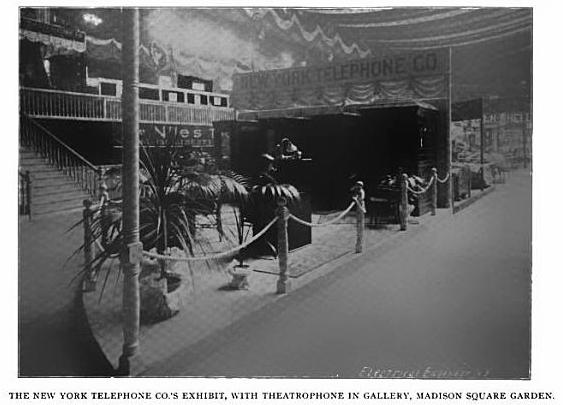 1898 New York Telephone Company Display