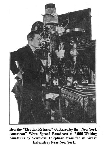 announcer broadcasting