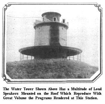 Water Tower Loud Speakers