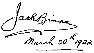 Binns signature