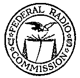Federal Radio Commission seal