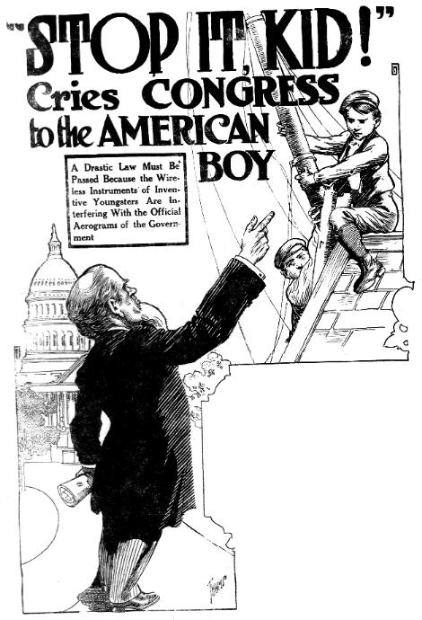 'Stop It Kid' Cries Congress to the American Boy