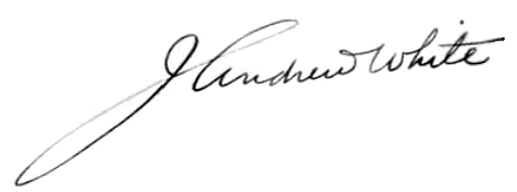 J. Andrew White signature